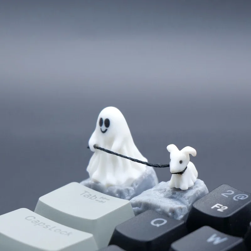 Ghost Puppy Resin Keycap Custo - 3D Printing Apps avaliação e preço