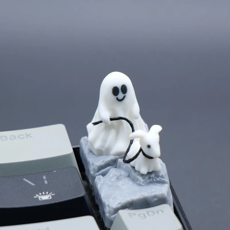 Ghost Puppy Resin Keycap Custo - 3D Printing Apps avaliação e preço