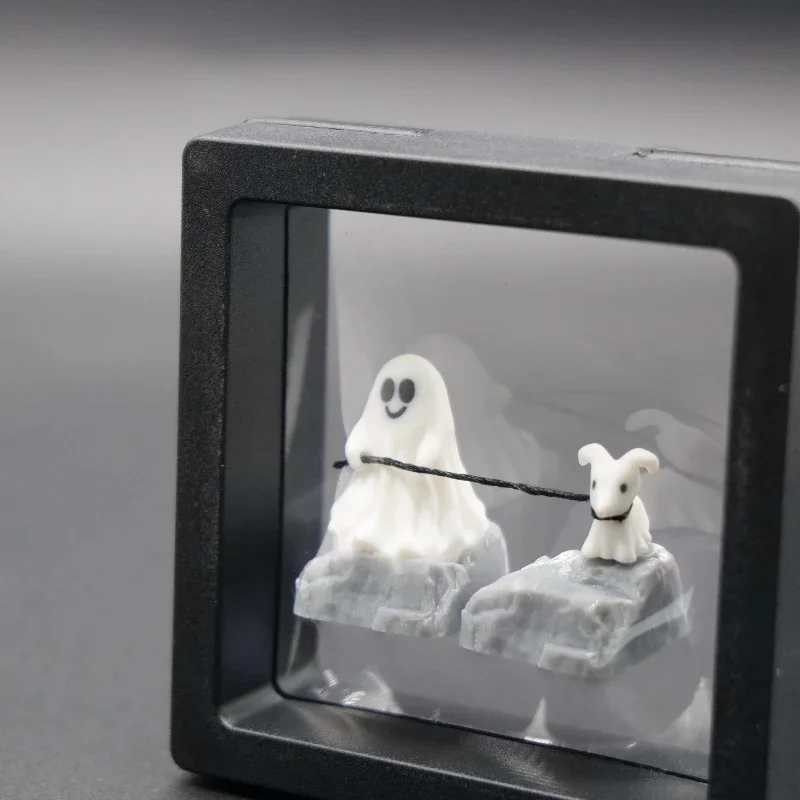 Ghost Puppy Resin Keycap Custo - 3D Printing Apps avaliação e preço