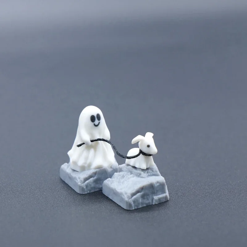 Ghost Puppy Resin Keycap Custo - 3D Printing Apps avaliação e preço