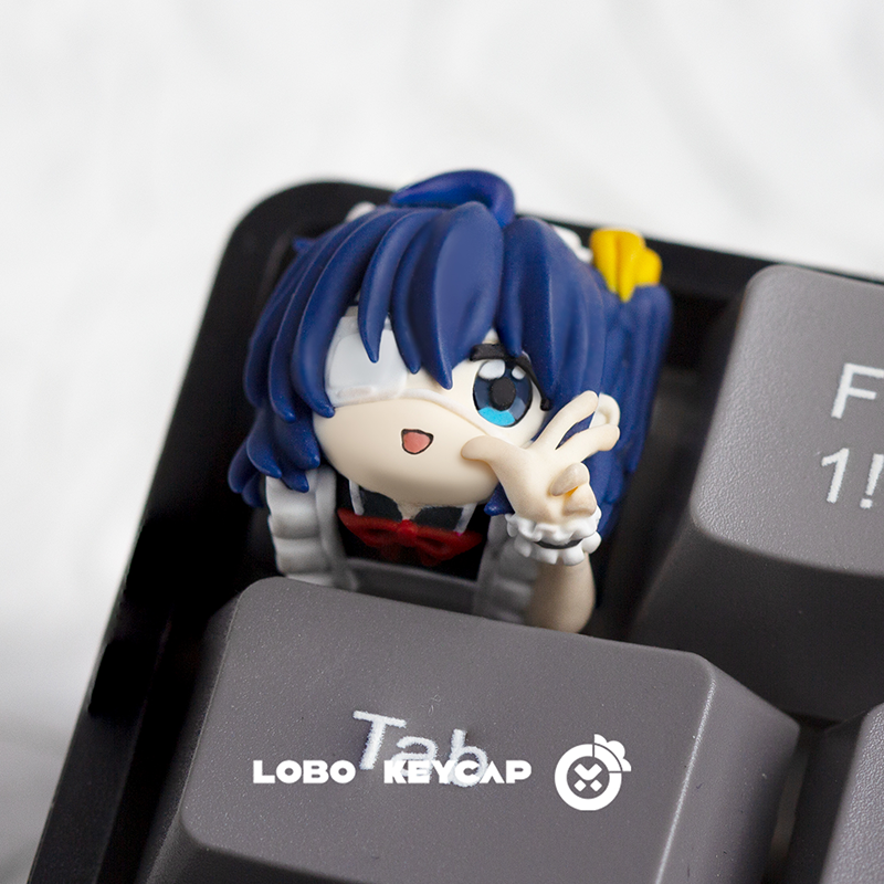 Lobo Keycap Rikka Takanashi An - 3D Printing Keyboard Keys avaliação e preço