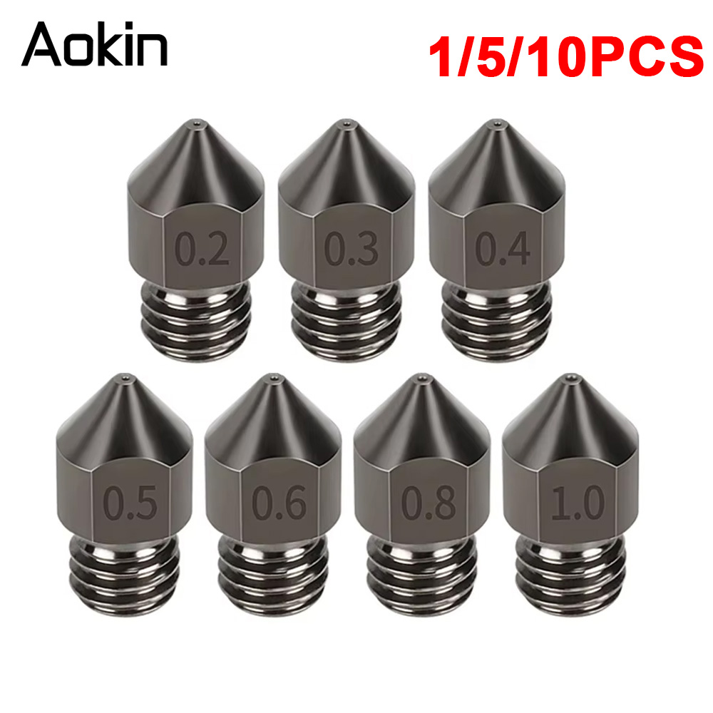 1/5/10PCS MK8 Nozzle Upgrade H - Nozzle 0.4Mm Hardened avaliação e preço
