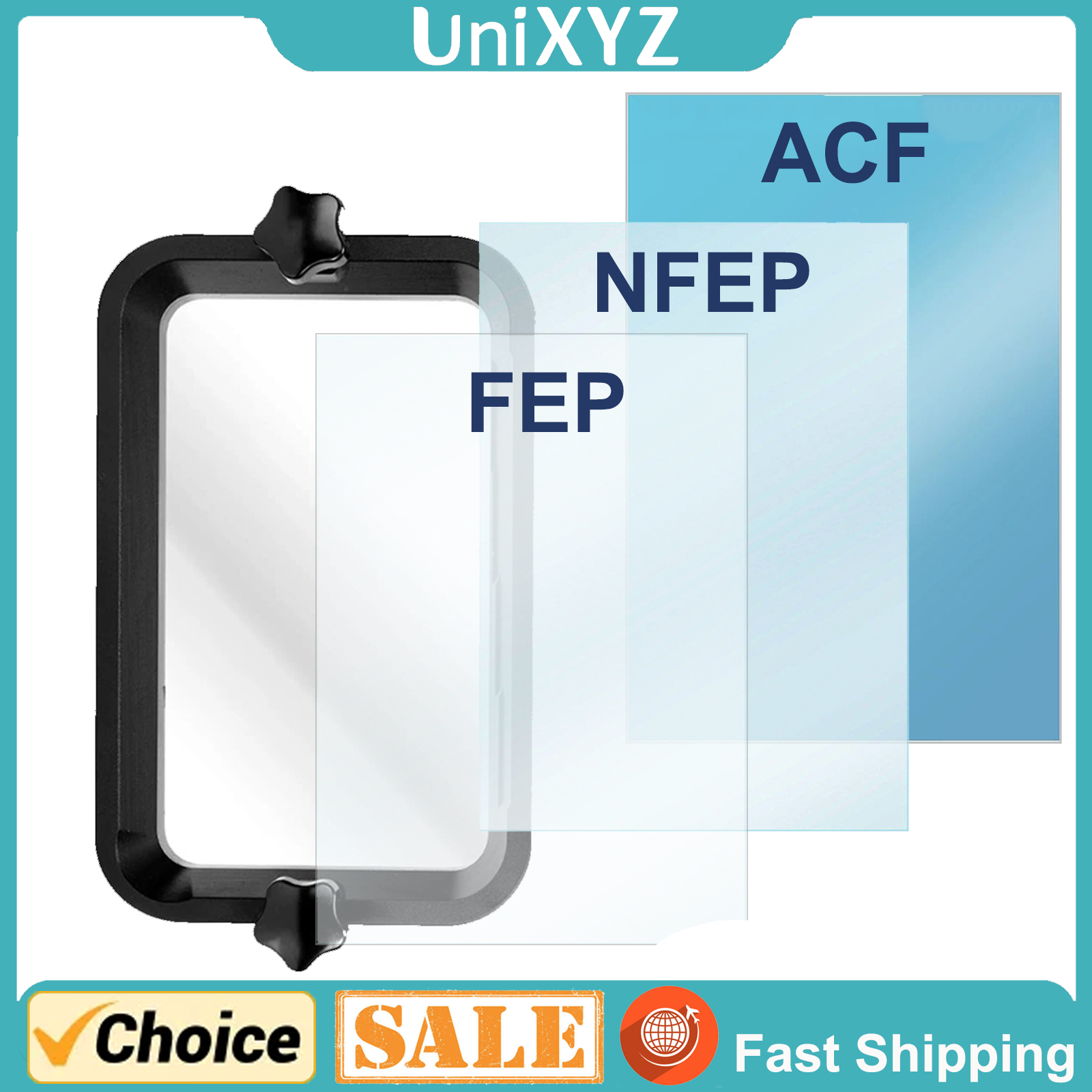 2PCS FEP FPA nFEP ACF Release  - 3D Printing Elegoo avaliação e preço