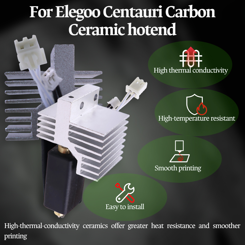 Upgrade Ceramic Hotend for Ele - 3D Printing Elegoo avaliação e preço
