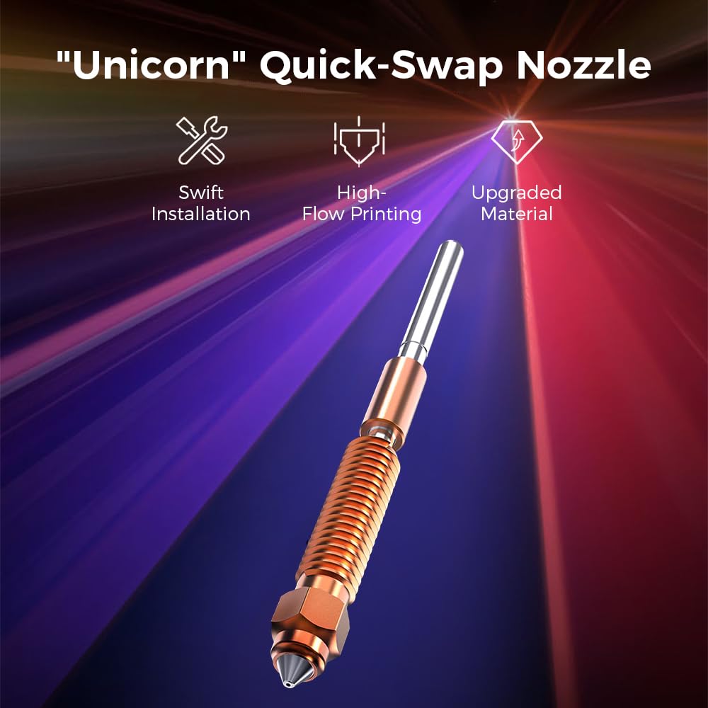 1/3/5PCS Creality K1C Nozzle,  - 3D Printer Nozzle Brass avaliação e preço