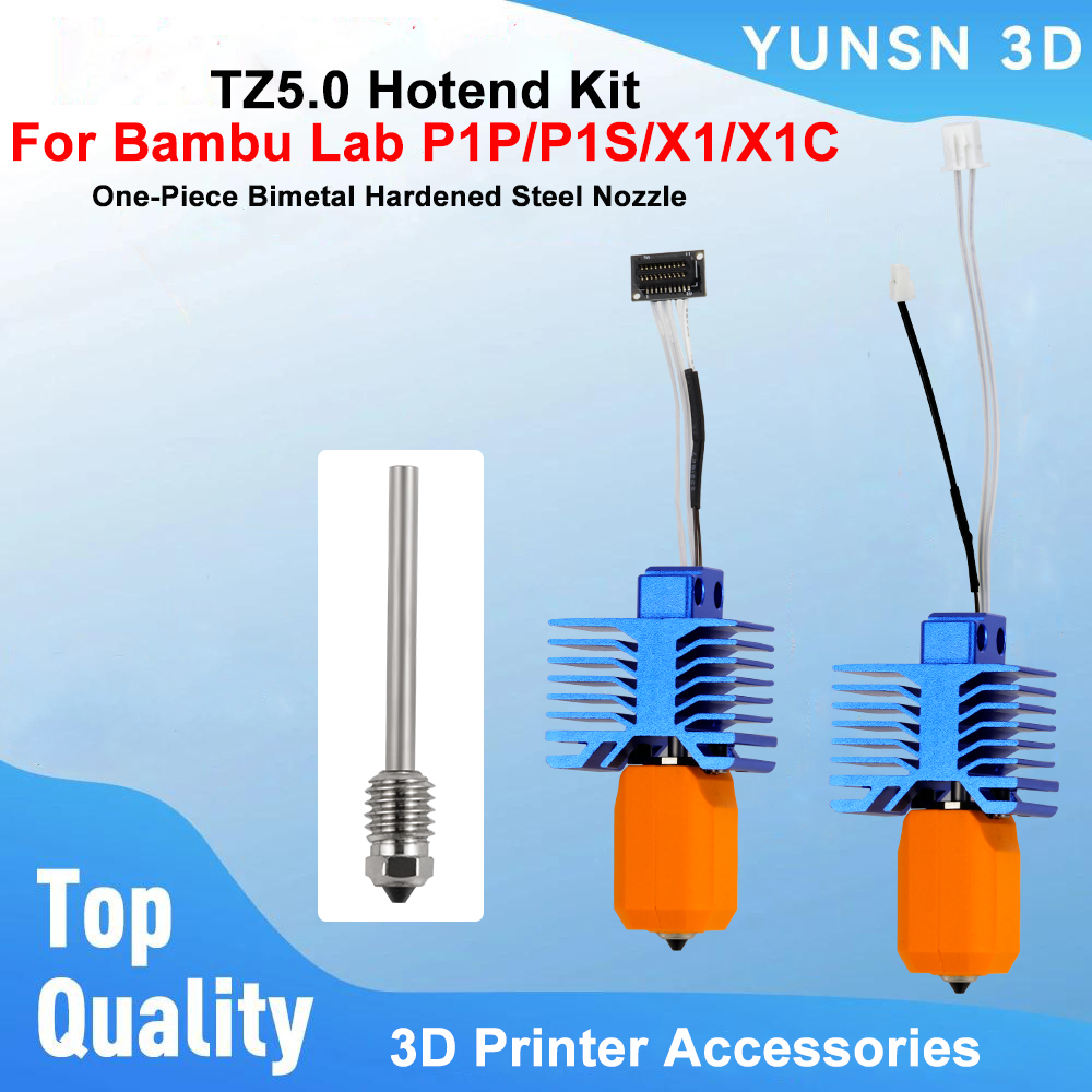 TZ5.0 Hotend Kit For Bambu Lab - Nozzle 0.4Mm Hardened avaliação e preço