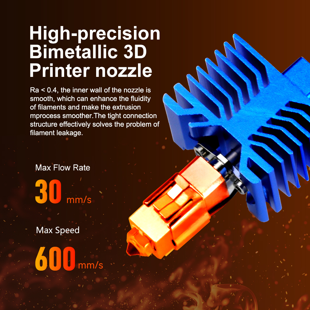 TZ5.0 Hotend Kit For Bambu Lab - Nozzle 0.4Mm Hardened avaliação e preço