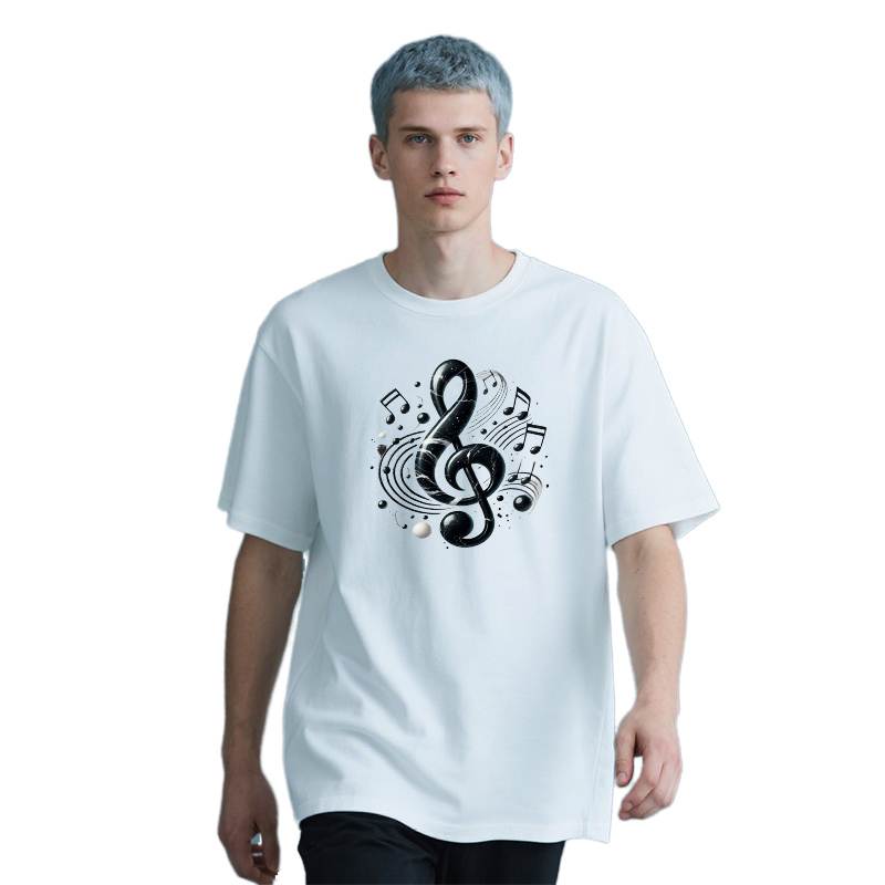 Color music symbols heat trans - 3D Printing On Fabric avaliação e preço