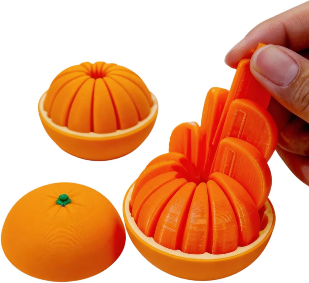 3D Printed Twisty Fidget Citru - 3D Printing Desk avaliação e preço