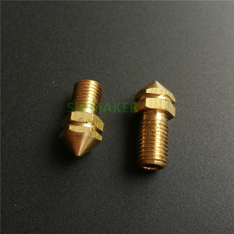 4pcs UM3 3D printer replace pr - 3D Printer Nozzle Brass avaliação e preço