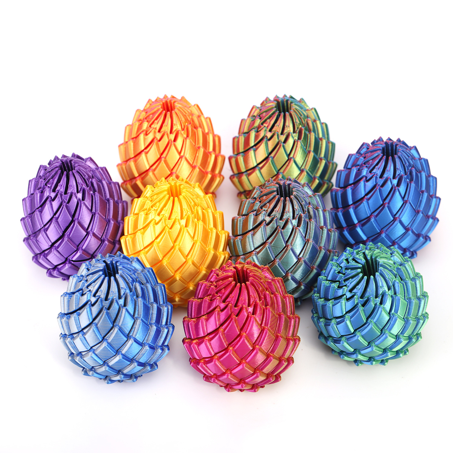 7CM 3D Printed Dragon Egg Stre - 3D Printing Egg avaliação e preço