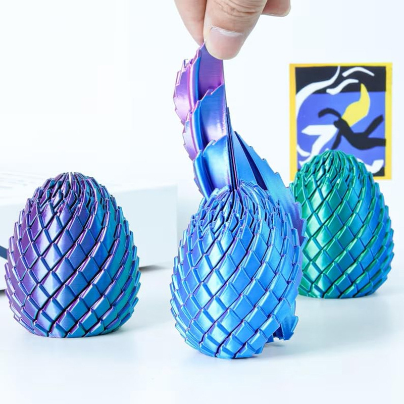 7CM 3D Printed Dragon Egg Stre - 3D Printing Egg avaliação e preço