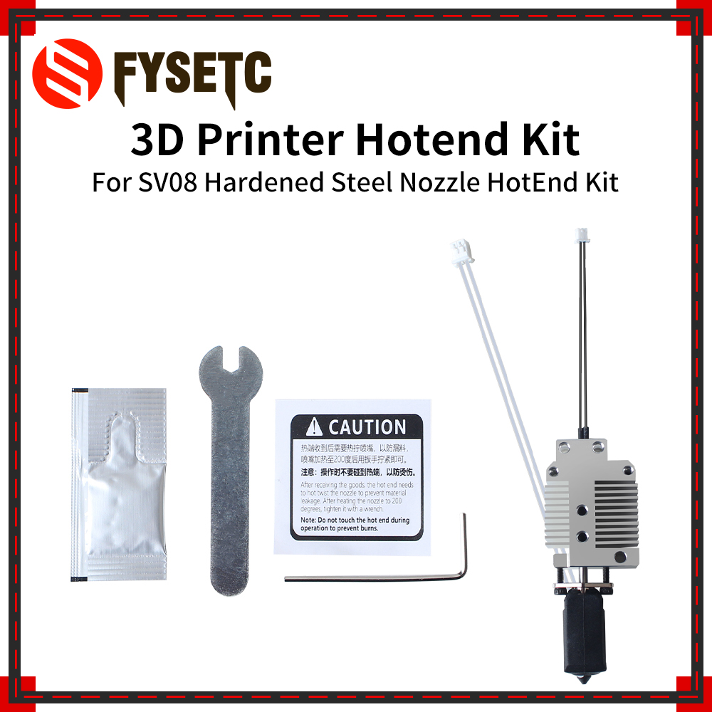 For SV08 Upgraded Hardened Ste - Nozzle 0.4Mm Hardened avaliação e preço