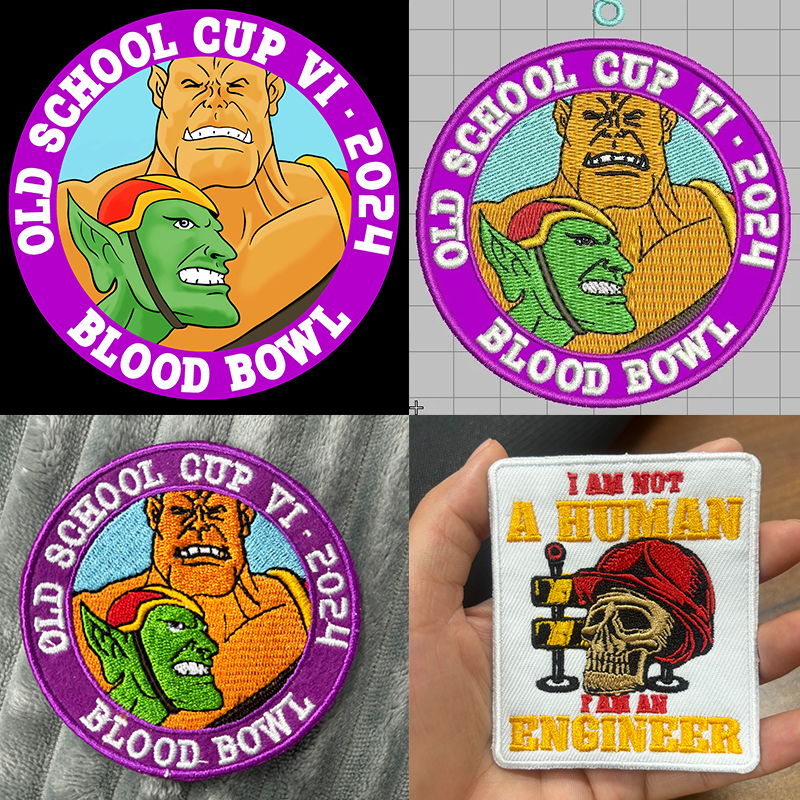 Custom Embroidered Patches You - 3D Printing On Fabric avaliação e preço