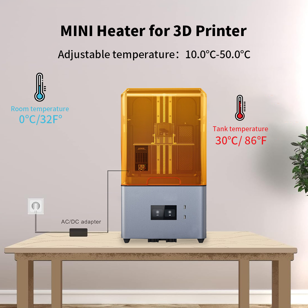 Mini Heater for ELEGOO,ANYCUBI - 3D Printing Elegoo avaliação e preço