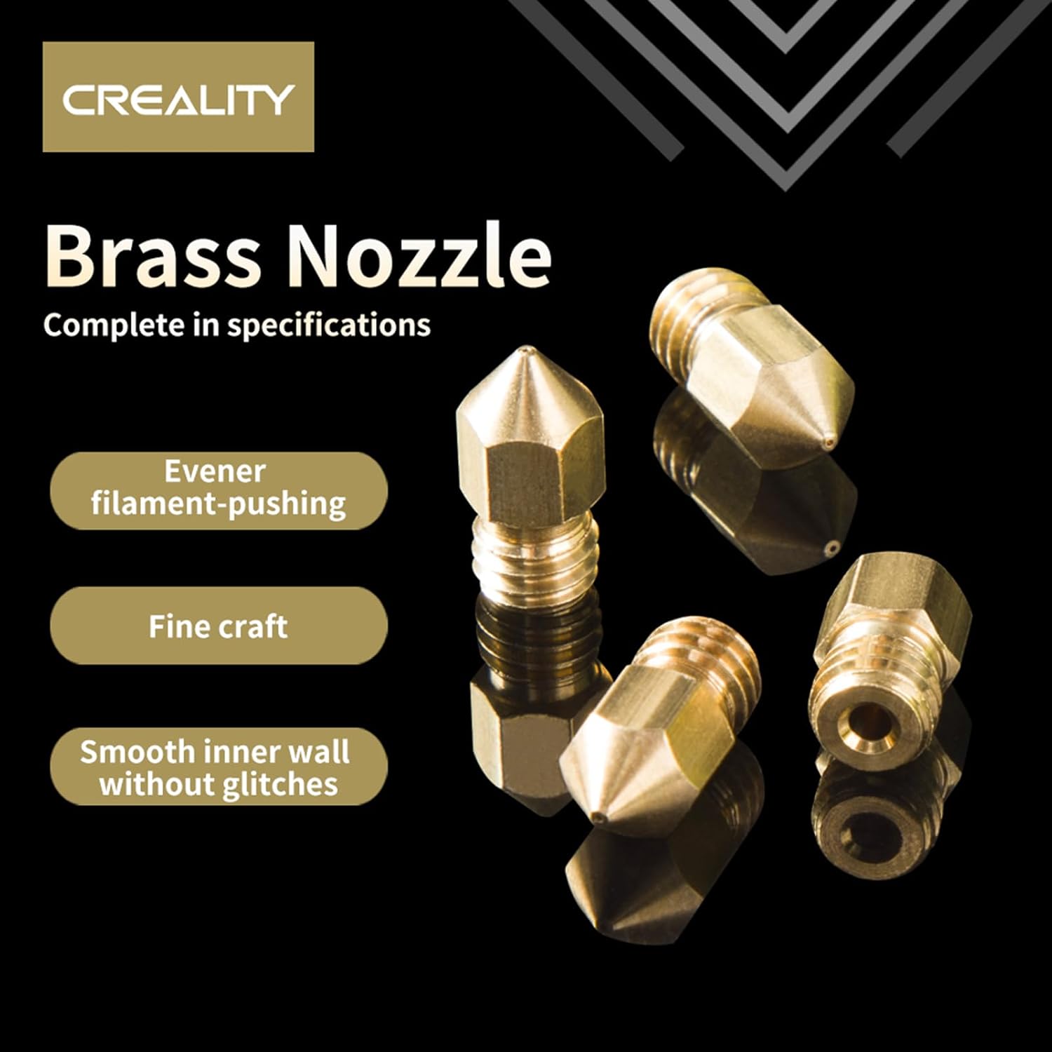 Official Creality Ender 3/Ende - 3D Printer Nozzle Brass avaliação e preço