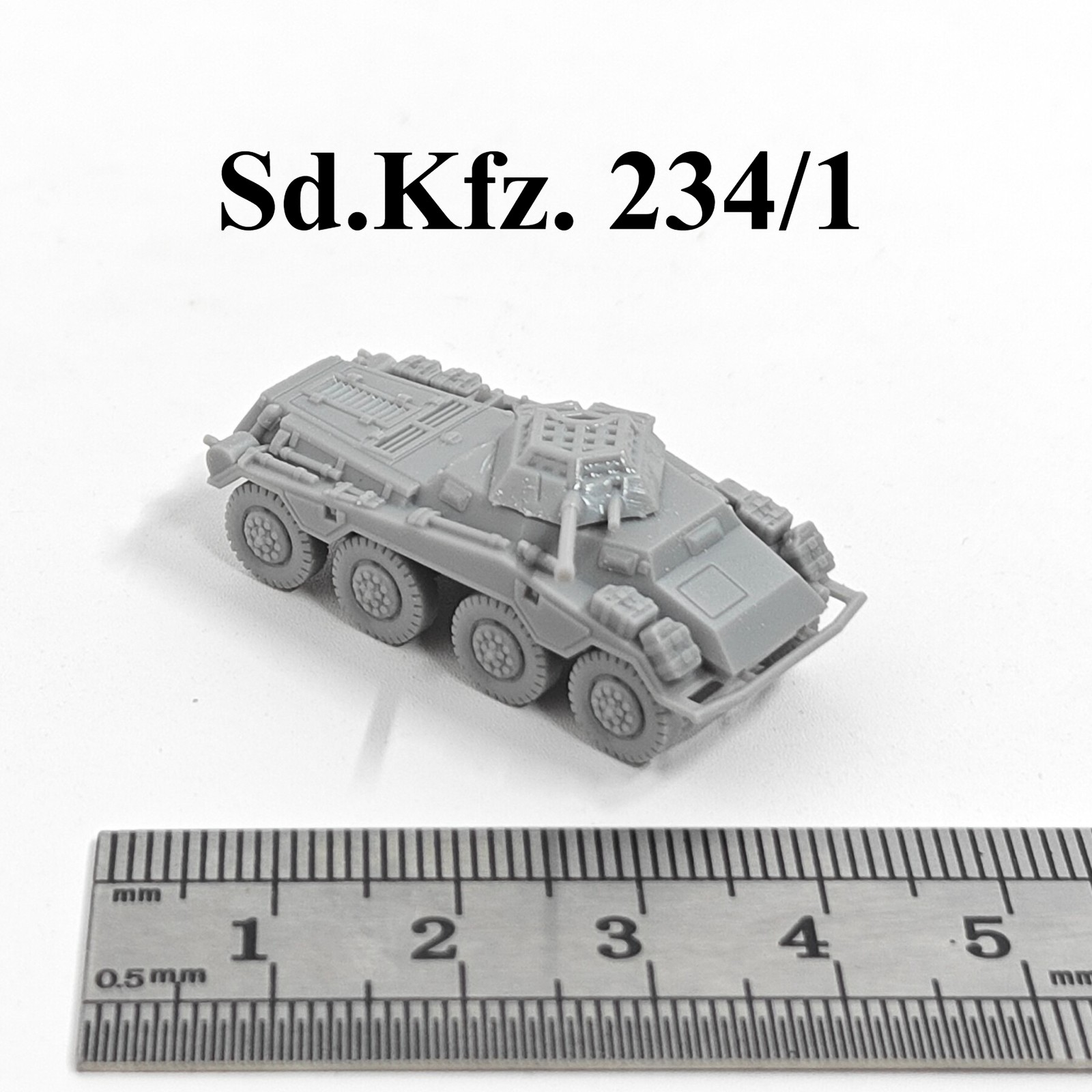WWII German Sd.Kfz. 234/1 ARV, - 3D Printing Apps avaliação e preço