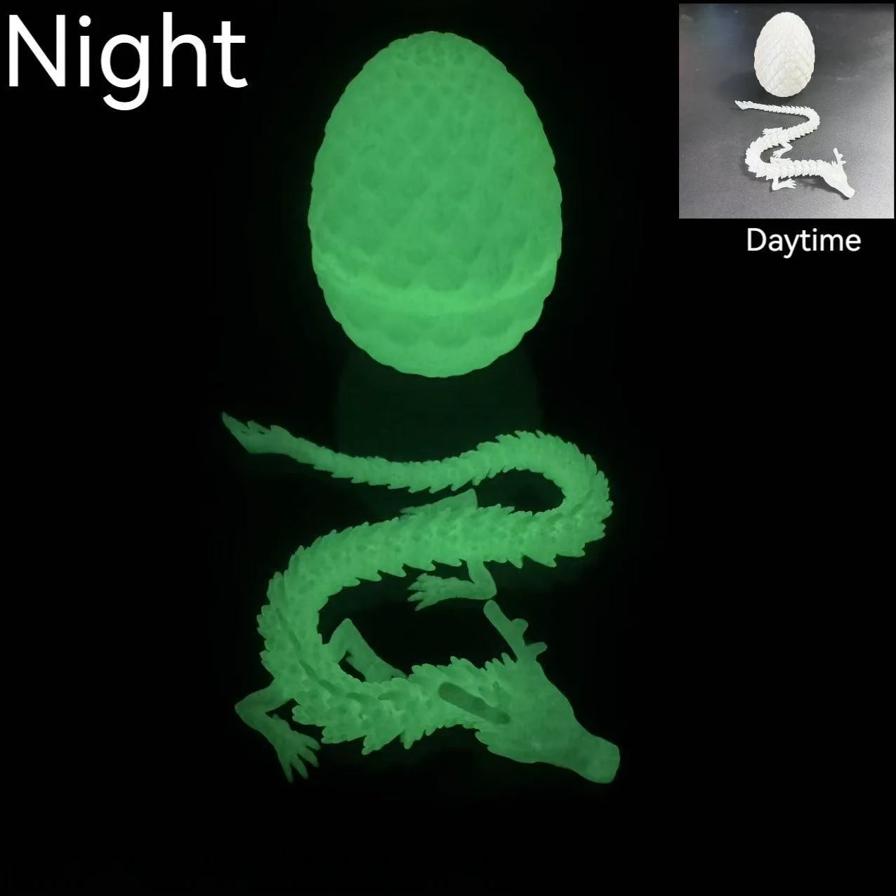 3D Printed Chinese Dragon Egg  - 3D Printing Egg avaliação e preço