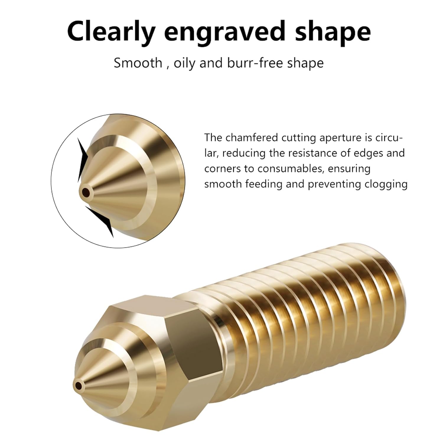 Creality Official K1/K1 Max No - 3D Printer Nozzle Brass avaliação e preço