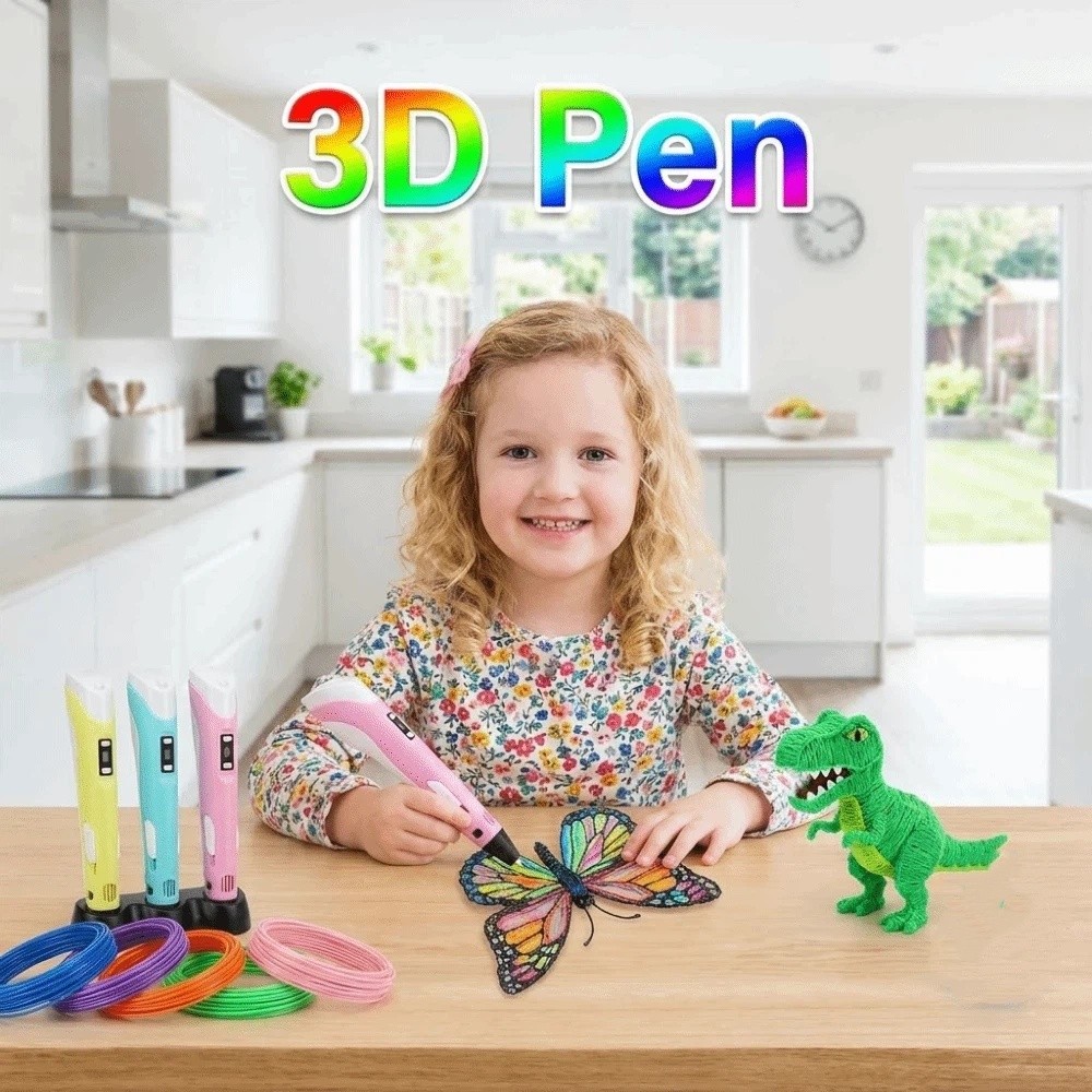 USB 3D Printing Pen Adjustable - 3D Printing Filament avaliação e preço