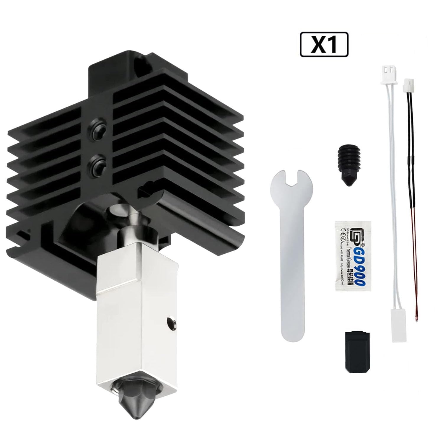 Hotend X1 Carbon Assembly with - Nozzle 0.4Mm Hardened avaliação e preço