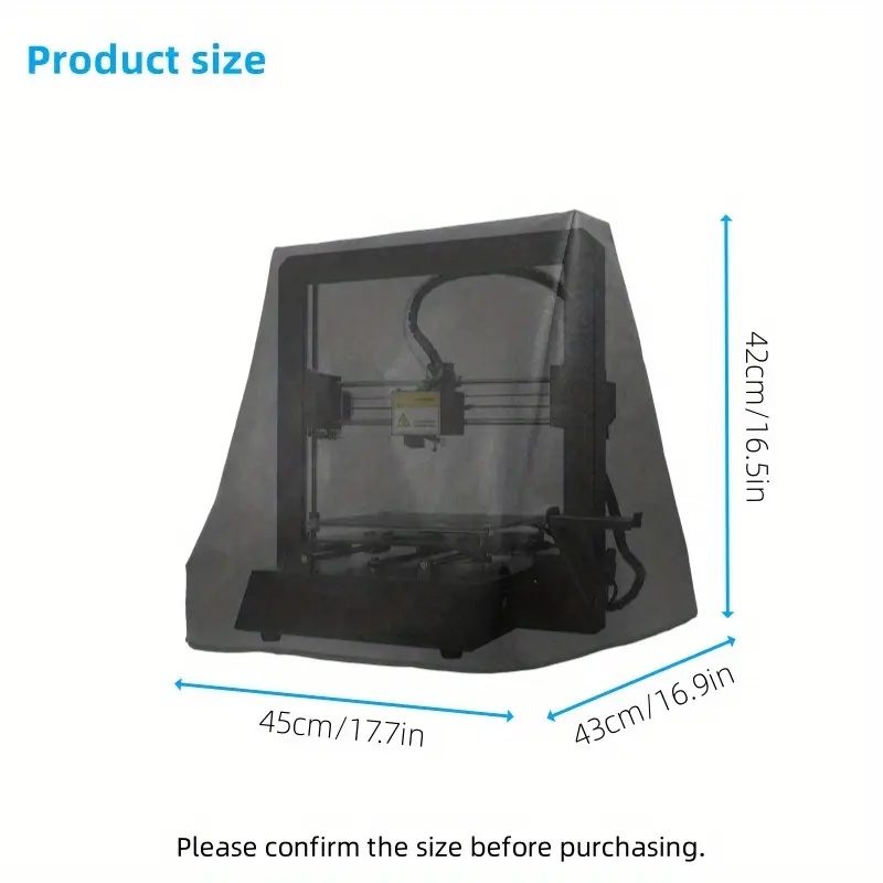 3D Printer Dustproof Cover - L - 3D Printing Design Software avaliação e preço