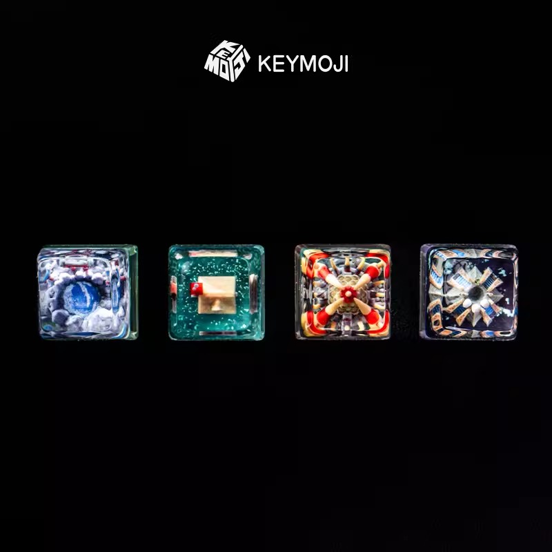 1Piece Keymoji WOW Resin Keyca - 3D Printing Keyboard Keys avaliação e preço