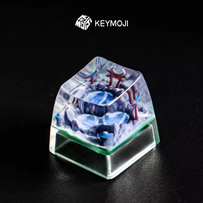 1Piece Keymoji WOW Resin Keyca - 3D Printing Keyboard Keys avaliação e preço