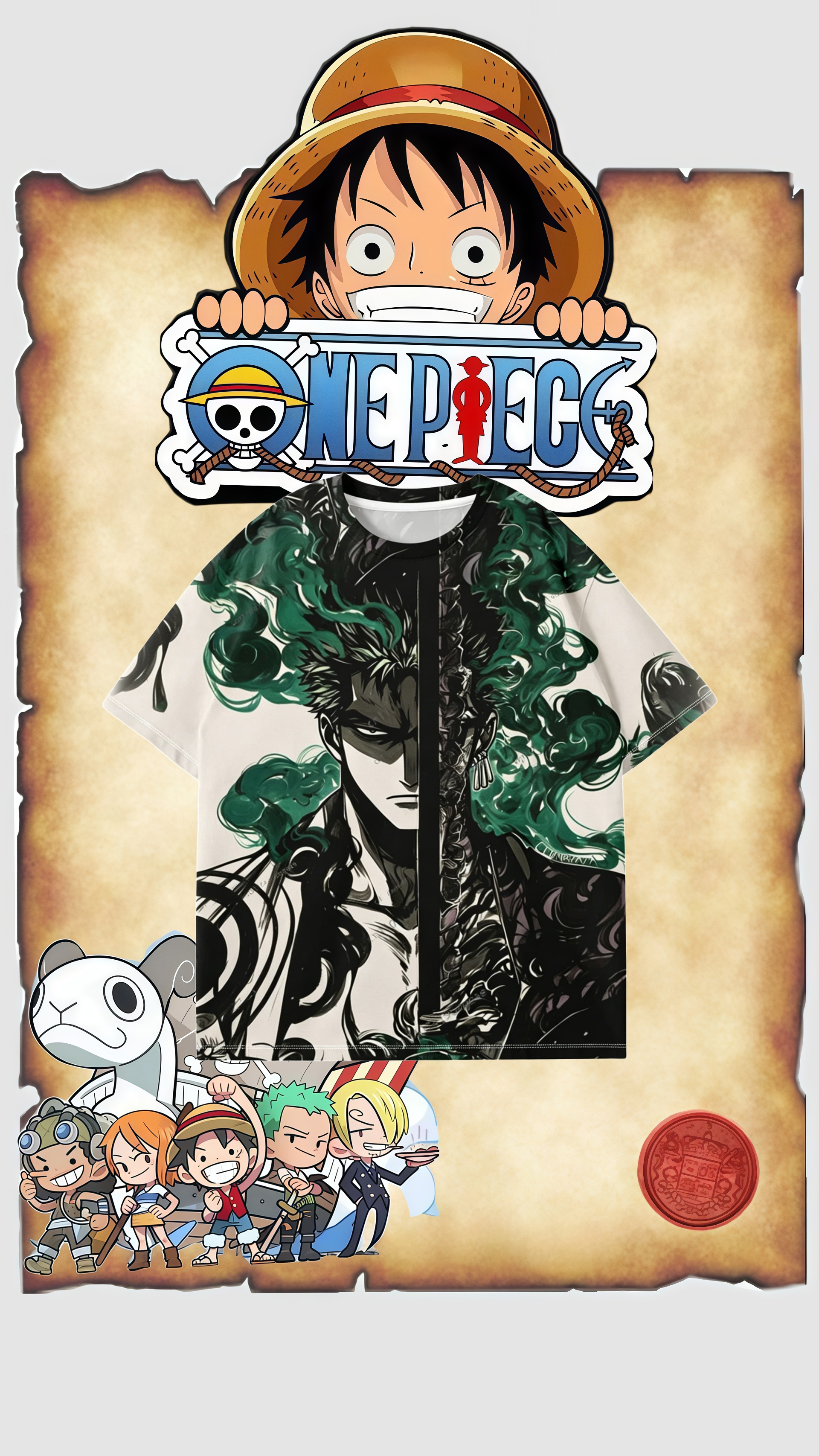New Arrival Luffy Zoro Anime M - 3D Printing Luffy avaliação e preço