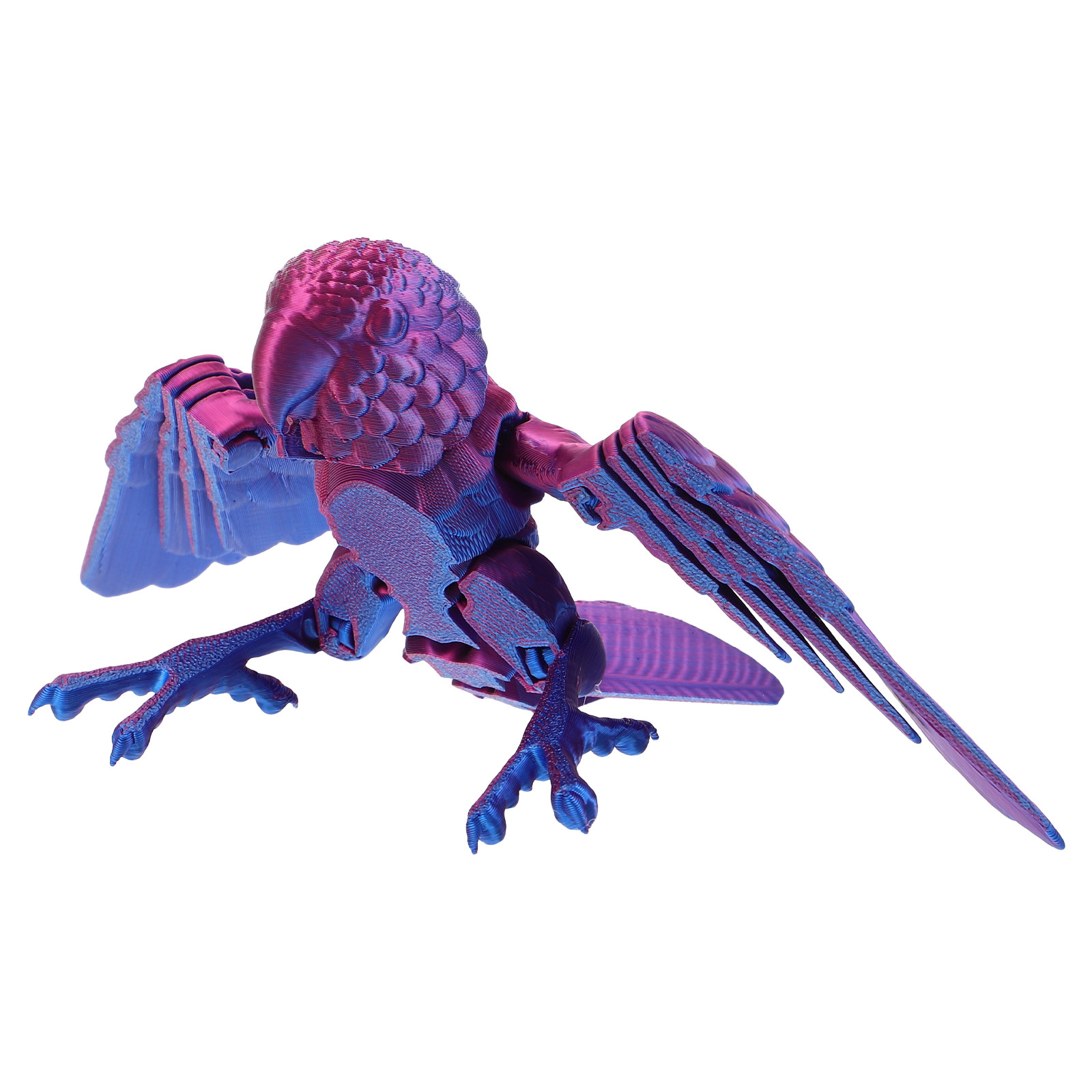 3D Printed Articulated Parrot  - 3D Printing Desk avaliação e preço