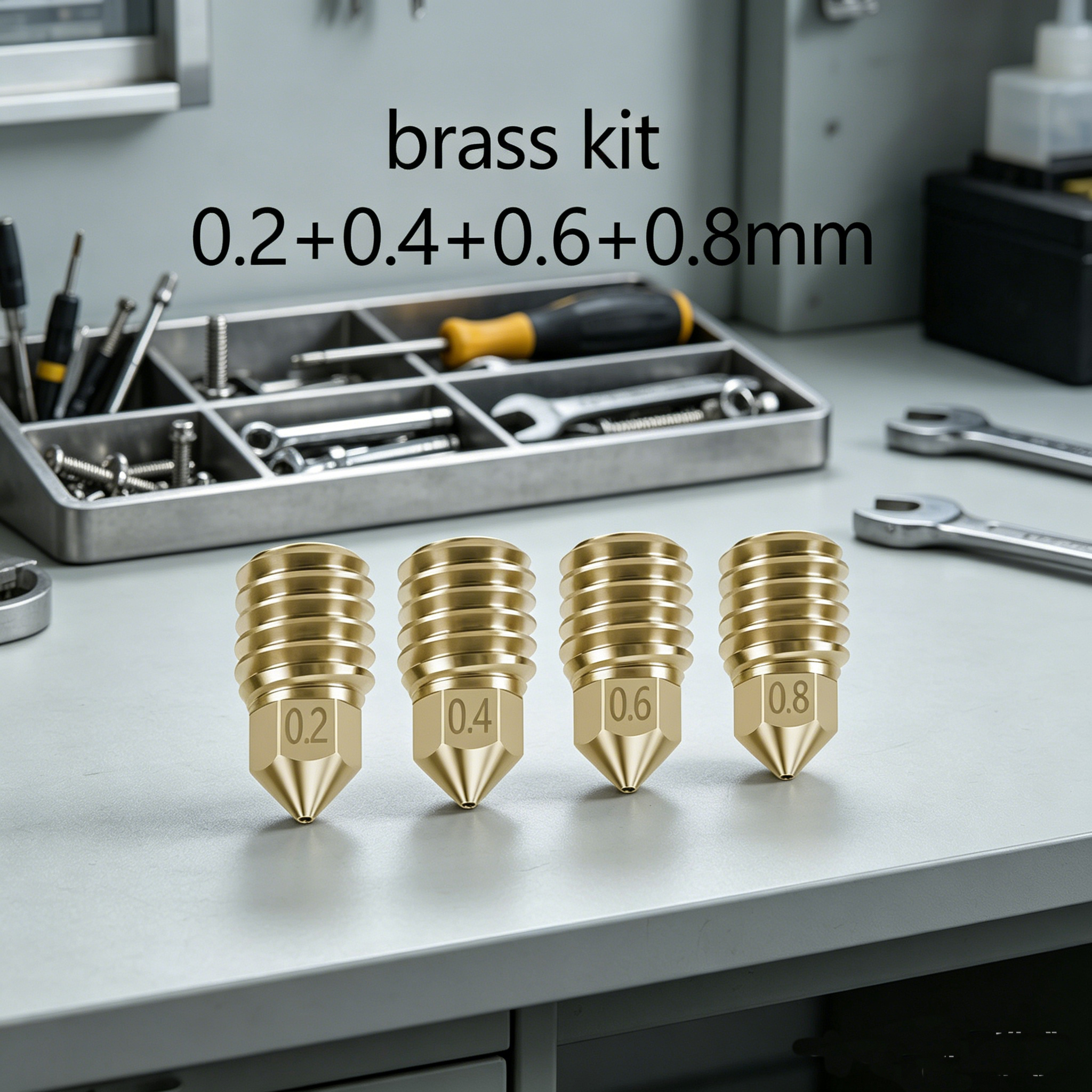 3D Printer Nozzle 0.2mm 0.4mm  - 3D Printing X1 Carbon avaliação e preço