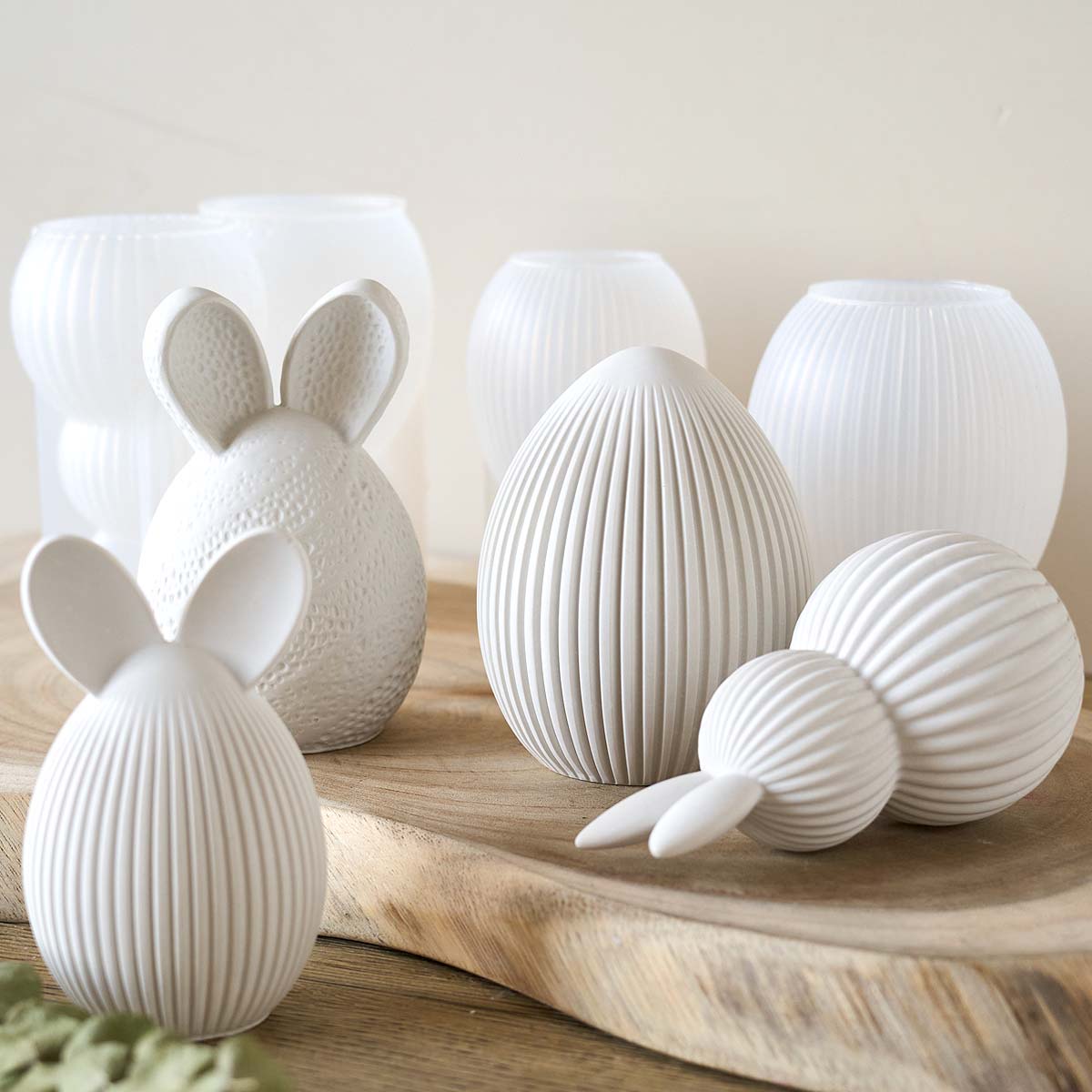 3D Stripe Rabbit Silicone Cand - 3D Printing Egg avaliação e preço