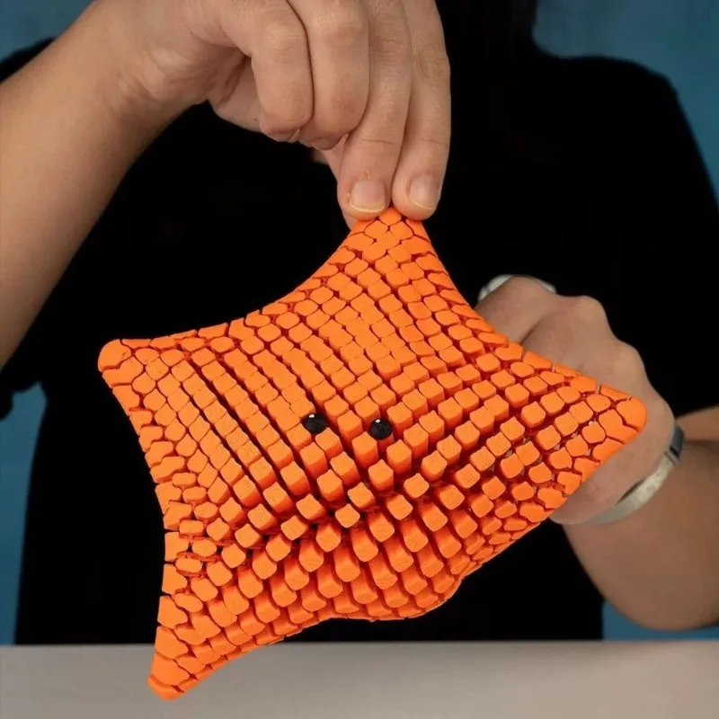 Fidget Toy Flexible Desk Decor - 3D Printing Desk avaliação e preço