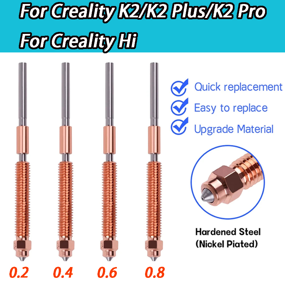 Unicorn Hardened Steel Nozzle  - Nozzle 0.4Mm Hardened avaliação e preço