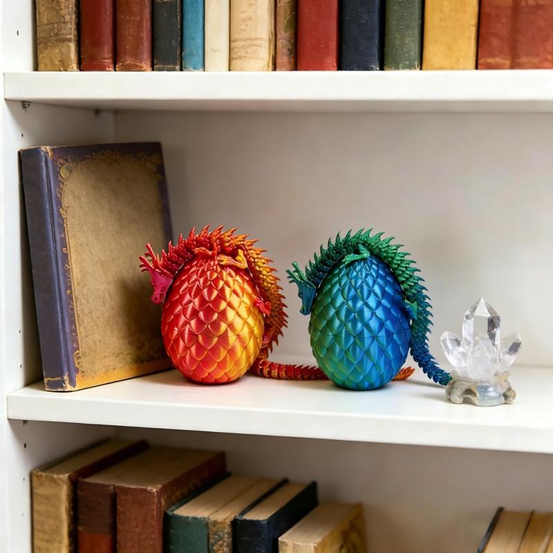 3D Printed 30cm Dragon Egg Wit - 3D Printing Egg avaliação e preço