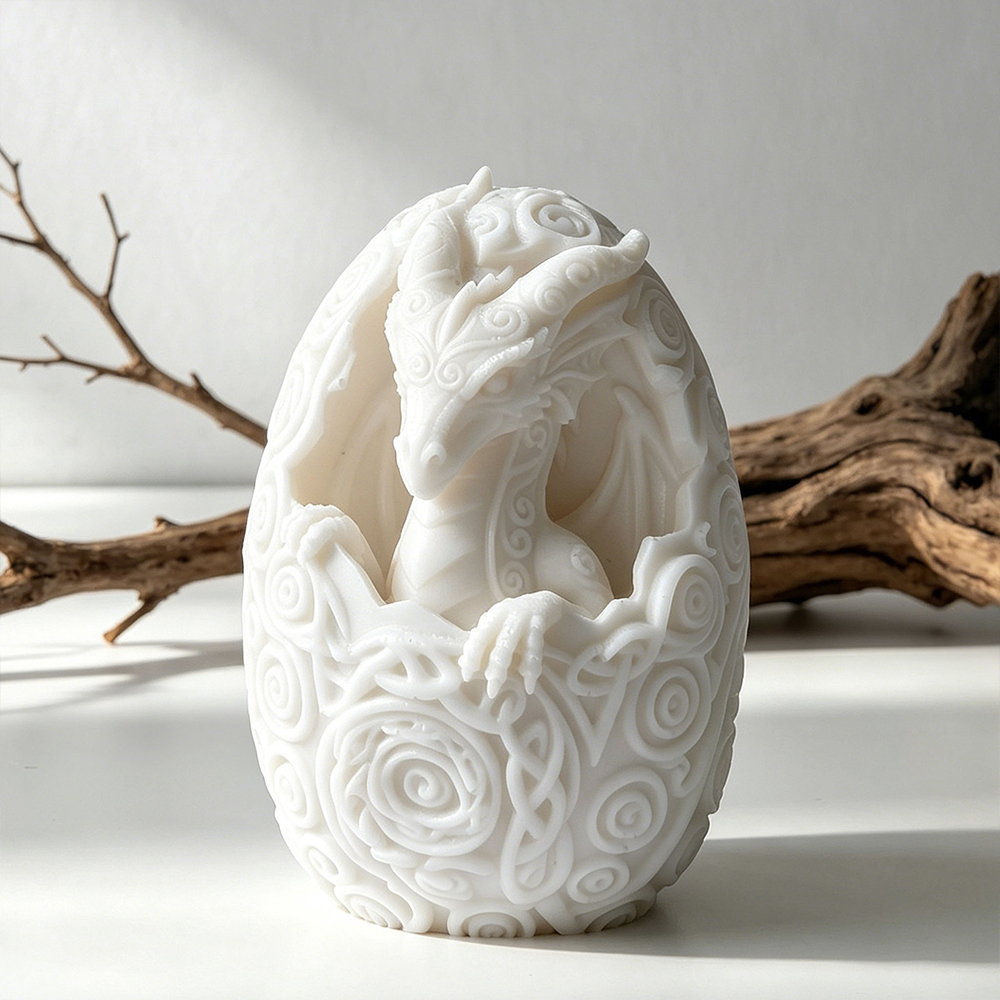 3D DIY Dinosaur Egg Candle Mol - 3D Printing Egg avaliação e preço