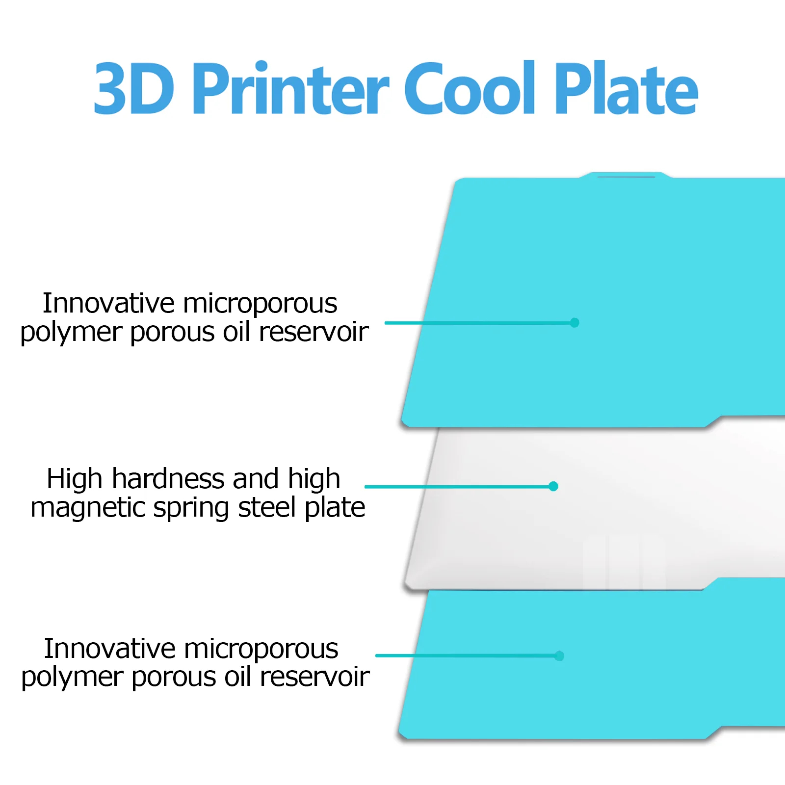 Glacier Cold Build Plate For E - 3D Printing Elegoo avaliação e preço