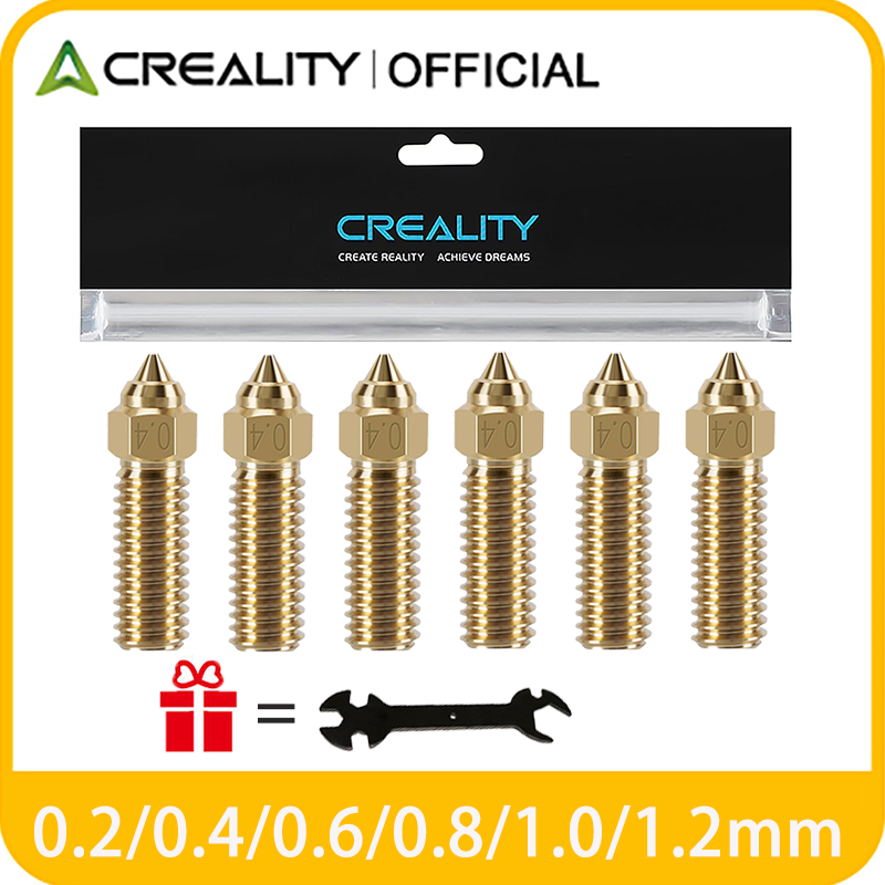 Creality Official K1/K1 Max No - 3D Printer Nozzle Brass avaliação e preço