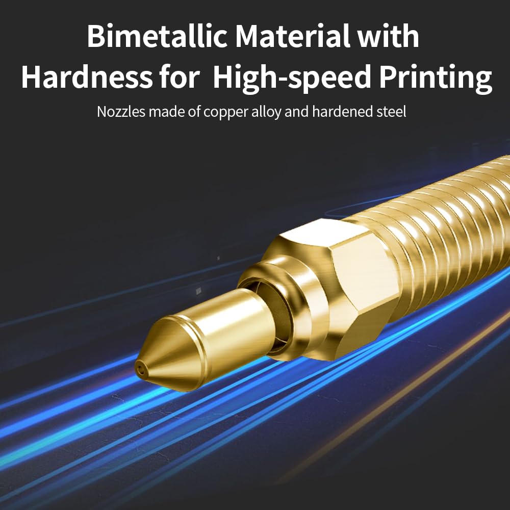 Creality Official K1/K1 Max No - 3D Printer Nozzle Brass avaliação e preço