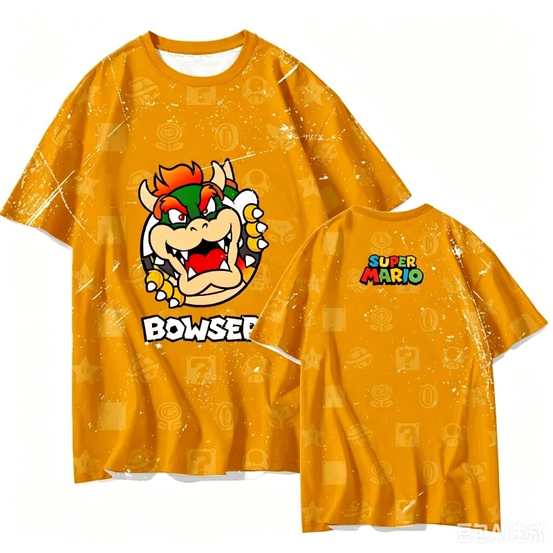Retro Super Mario Football Jer - 3D Printing On Fabric avaliação e preço