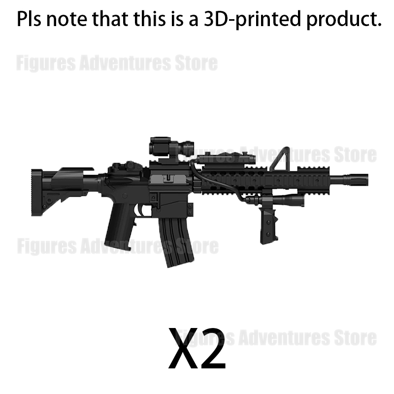Military Figure Equipment Buil - 3D Printing Lego Bricks avaliação e preço