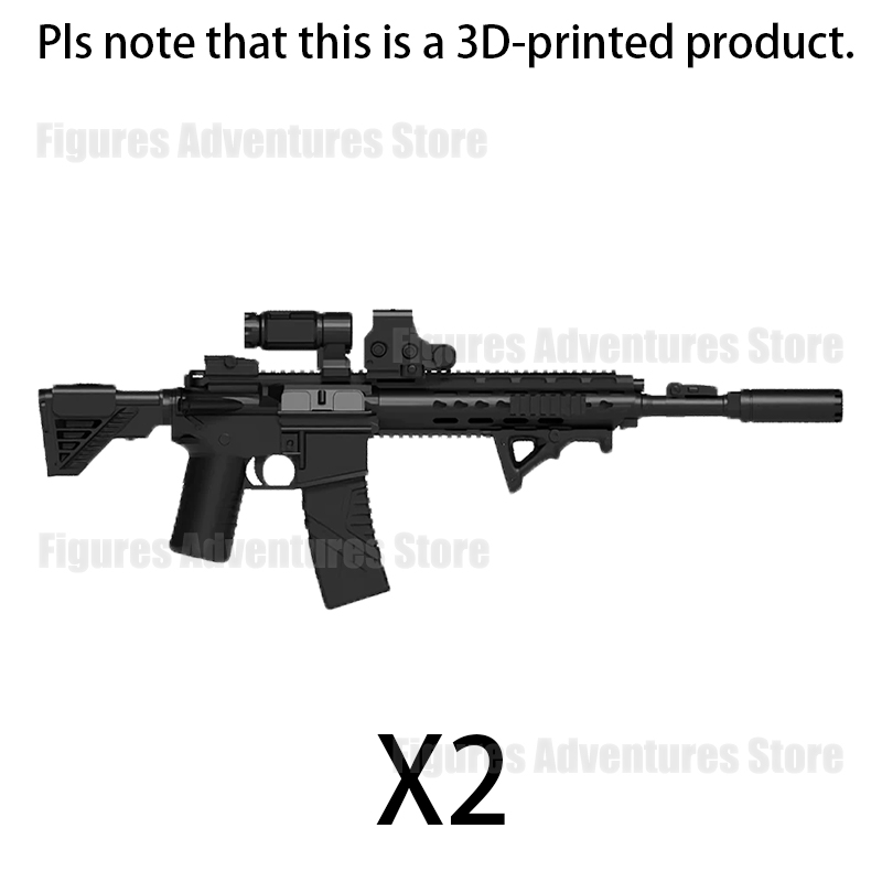 Military Figure Equipment Buil - 3D Printing Lego Bricks avaliação e preço