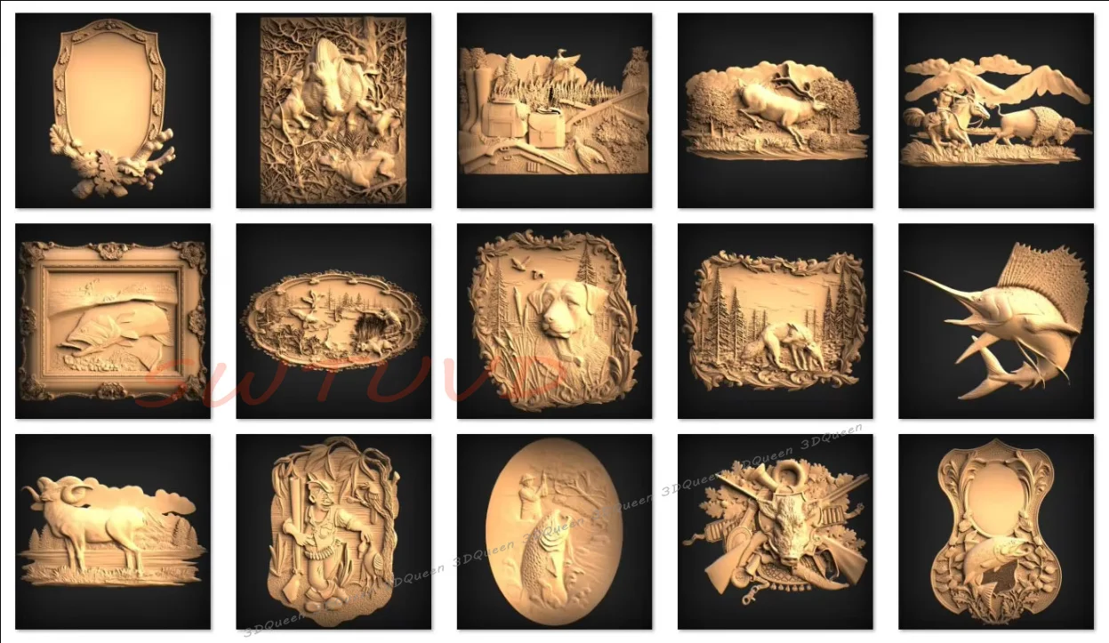 91+ Hunting and Fishing STL Co - 3D Printing File Stl avaliação e preço
