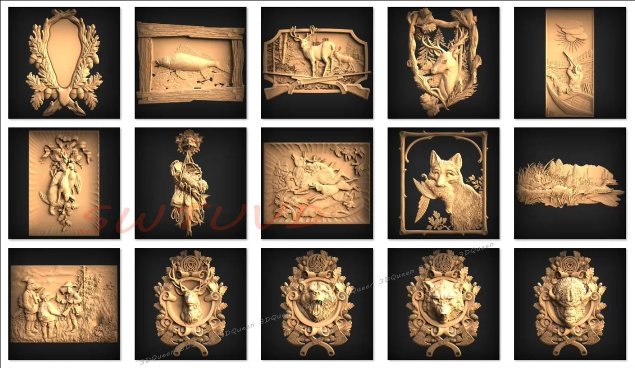 91+ Hunting and Fishing STL Co - 3D Printing File Stl avaliação e preço