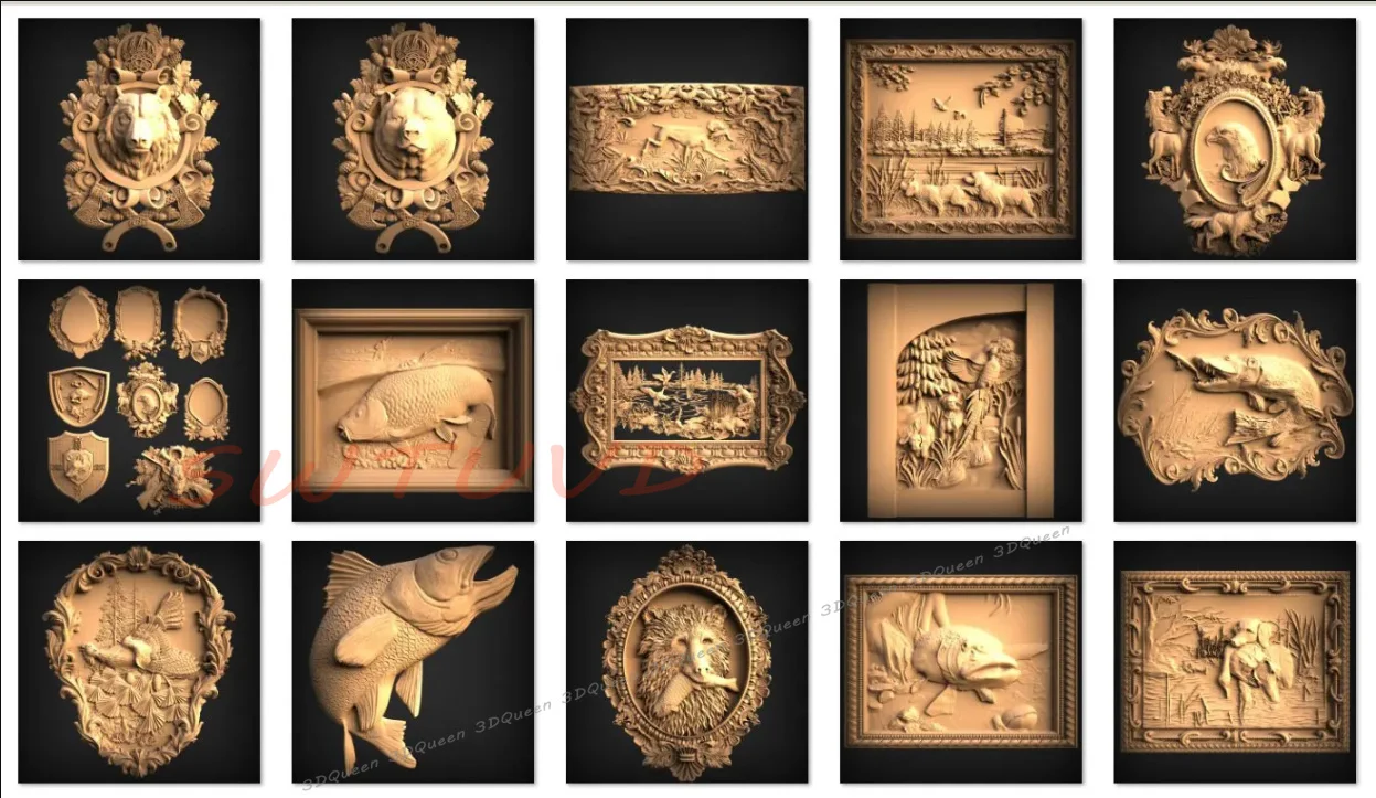 91+ Hunting and Fishing STL Co - 3D Printing File Stl avaliação e preço
