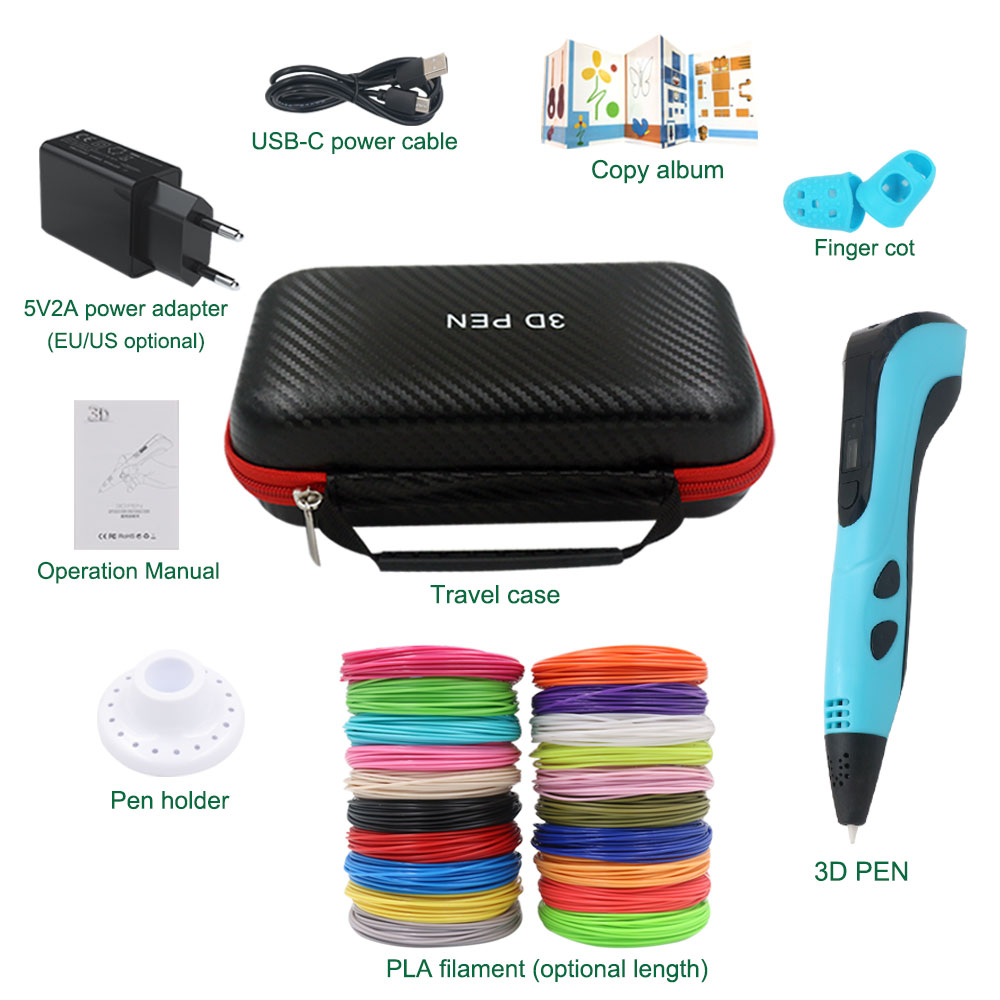 2026 New 3D Printing Pen DIY T - 3D Printing Filament avaliação e preço