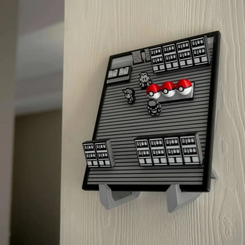 Pokemon Gold Silver Scene Figu - 3D Printing Apps avaliação e preço