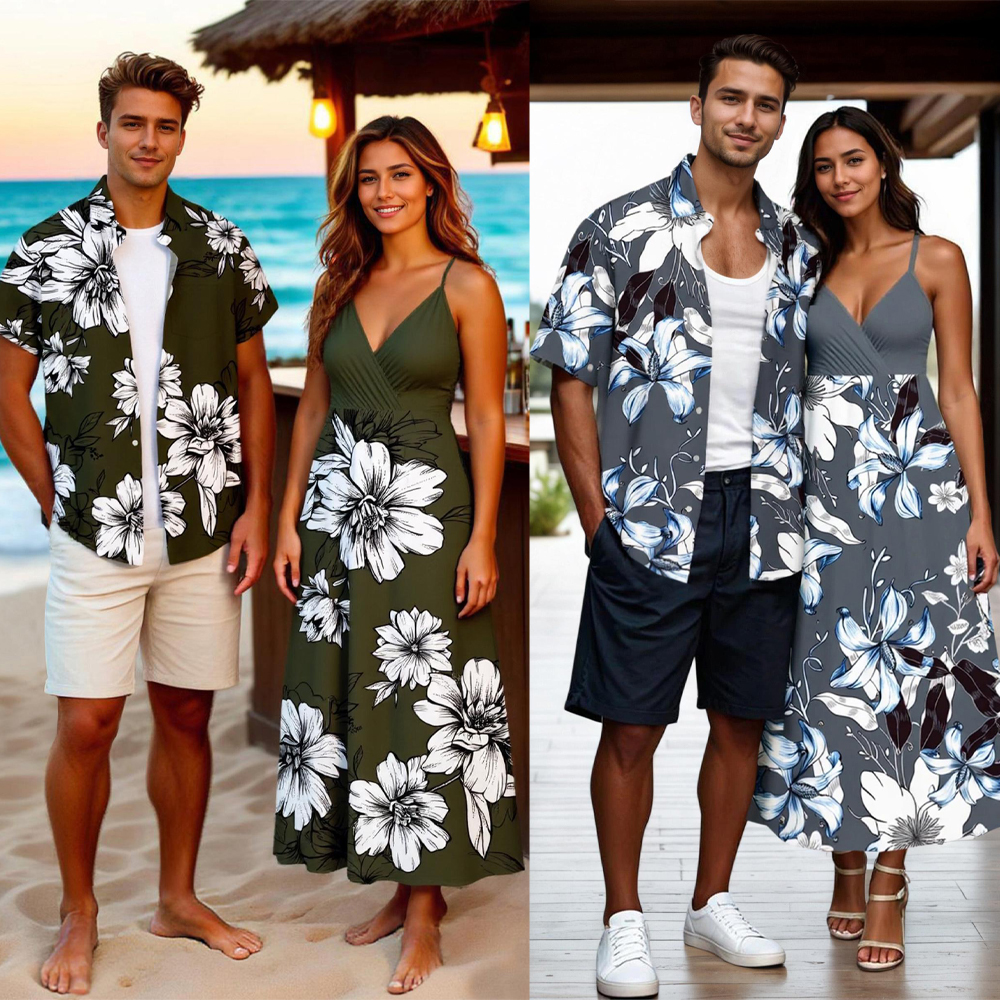 Flowers Leaf Printed Plus Size - 3D Printing Service avaliação e preço