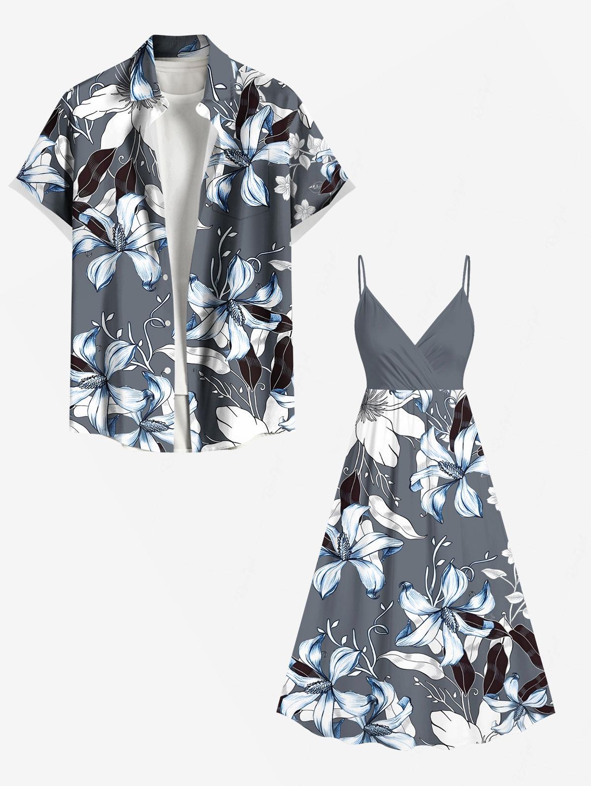 Flowers Leaf Printed Plus Size - 3D Printing Service avaliação e preço