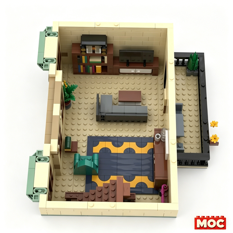 4418 Pcs Modular Town House Pr - 3D Printing House avaliação e preço
